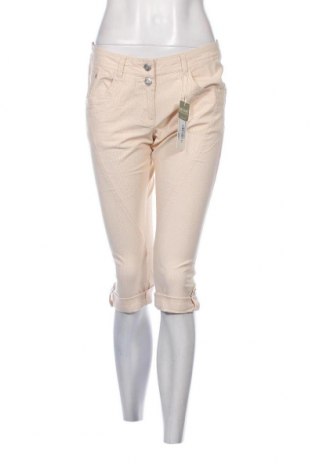 Pantaloni de femei Tom Tailor, Mărime M, Culoare Ecru, Preț 122,37 Lei