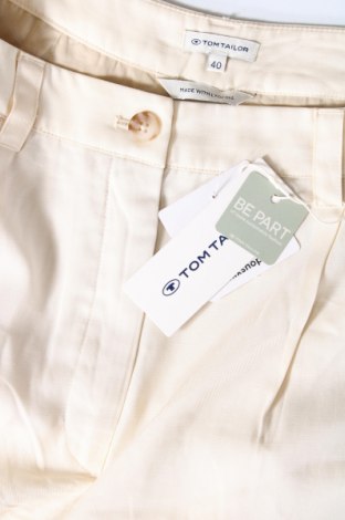 Дамски панталон Tom Tailor, Размер M, Цвят Екрю, Цена 93,00 лв.