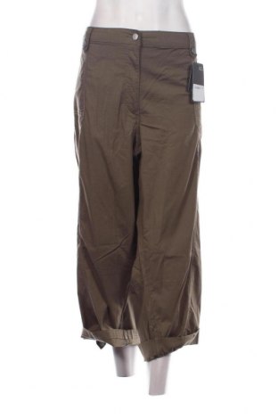 Дамски панталон Ulla Popken, Размер 5XL, Цвят Зелен, Цена 55,80 лв.