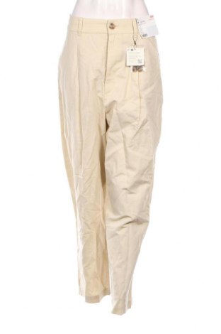 Γυναικείο παντελόνι Uniqlo, Μέγεθος M, Χρώμα Εκρού, Τιμή 29,76 €