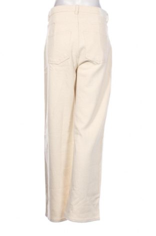 Pantaloni de femei Weekday, Mărime M, Culoare Ecru, Preț 305,92 Lei