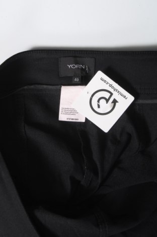 Pantaloni de femei Yorn, Mărime M, Culoare Negru, Preț 17,17 Lei