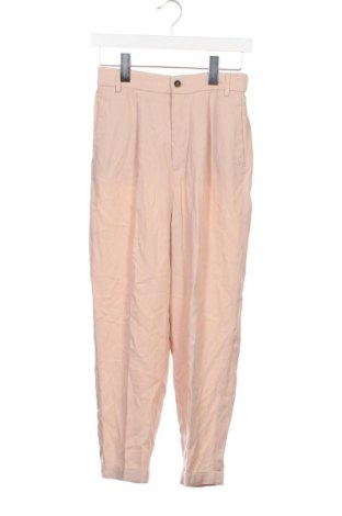 Дамски панталон Zara, Размер XS, Цвят Розов, Цена 27,00 лв.