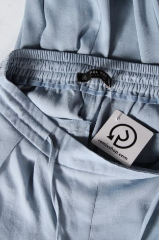 Дамски панталон Zara, Размер XS, Цвят Син, Цена 27,05 лв.