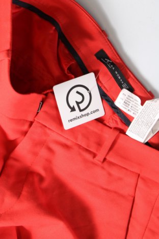 Dámské kalhoty  Zara, Velikost S, Barva Červená, Cena  430,00 Kč