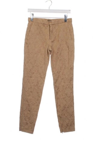 Dámské kalhoty  Zara, Velikost XS, Barva Béžová, Cena  82,00 Kč