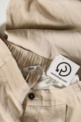 Dámské kalhoty  Zara, Velikost M, Barva Béžová, Cena  172,00 Kč