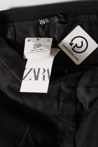 Дамски панталон Zara, Размер L, Цвят Сив, Цена 62,00 лв.