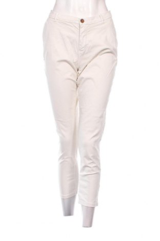 Дамски панталон Zara, Размер M, Цвят Екрю, Цена 27,05 лв.
