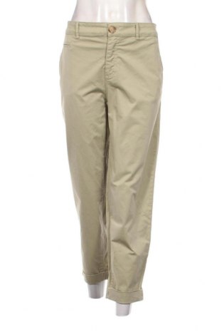 Дамски панталон Zara, Размер M, Цвят Зелен, Цена 16,42 лв.