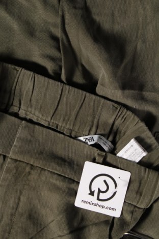 Dámské kalhoty  Zara, Velikost XS, Barva Zelená, Cena  159,00 Kč