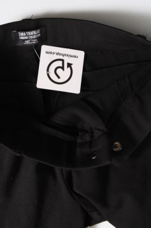 Дамски панталон Zara Trafaluc, Размер M, Цвят Черен, Цена 5,40 лв.