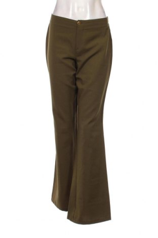 Дамски панталон Zara Trafaluc, Размер M, Цвят Зелен, Цена 12,14 лв.
