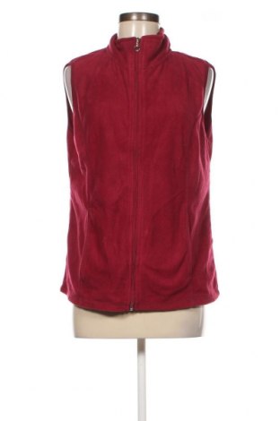 Γυναικείο fleece γιλέκο Laura Torelli, Μέγεθος M, Χρώμα Κόκκινο, Τιμή 15,96 €