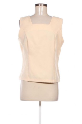 Γυναικείο αμάνικο μπλουζάκι, Μέγεθος L, Χρώμα Εκρού, Τιμή 8,65 €