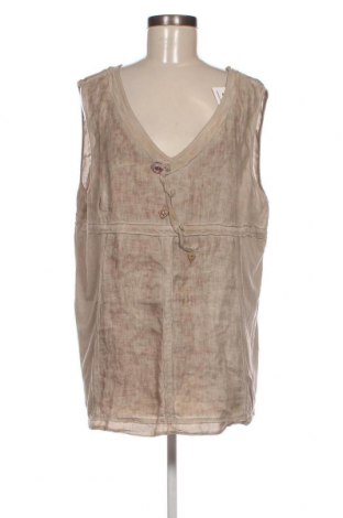 Γυναικείο αμάνικο μπλουζάκι, Μέγεθος XL, Χρώμα  Μπέζ, Τιμή 3,79 €