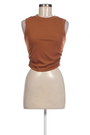 Γυναικείο αμάνικο μπλουζάκι 4th & Reckless, Μέγεθος L, Χρώμα Καφέ, Τιμή 7,99 €