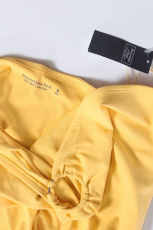 Damska koszulka na ramiączkach Abercrombie & Fitch, Rozmiar XL, Kolor Żółty, Cena 66,10 zł