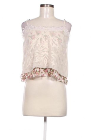 Γυναικείο αμάνικο μπλουζάκι Abercrombie & Fitch, Μέγεθος S, Χρώμα Εκρού, Τιμή 15,86 €