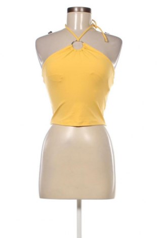 Γυναικείο αμάνικο μπλουζάκι Abercrombie & Fitch, Μέγεθος S, Χρώμα Κίτρινο, Τιμή 15,98 €