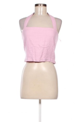 Γυναικείο αμάνικο μπλουζάκι Abercrombie & Fitch, Μέγεθος M, Χρώμα Ρόζ , Τιμή 15,98 €
