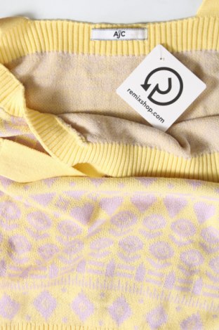 Γυναικείο αμάνικο μπλουζάκι Ajc, Μέγεθος XS, Χρώμα Κίτρινο, Τιμή 8,04 €