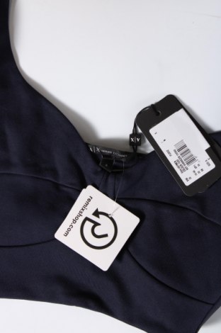 Γυναικείο αμάνικο μπλουζάκι Armani Exchange, Μέγεθος S, Χρώμα Μπλέ, Τιμή 22,27 €