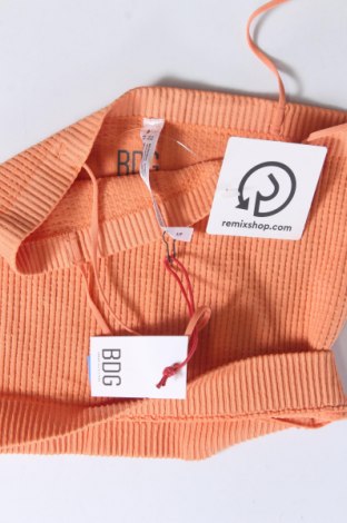 Γυναικείο αμάνικο μπλουζάκι BDG, Μέγεθος S, Χρώμα Πορτοκαλί, Τιμή 5,43 €