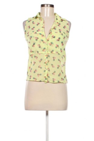 Γυναικείο αμάνικο μπλουζάκι Bershka, Μέγεθος S, Χρώμα Κίτρινο, Τιμή 2,79 €
