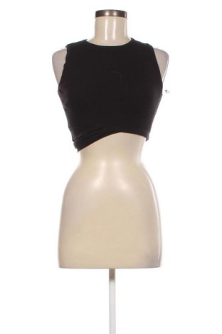 Γυναικείο αμάνικο μπλουζάκι Bershka, Μέγεθος M, Χρώμα Μαύρο, Τιμή 4,02 €