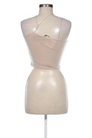 Γυναικείο αμάνικο μπλουζάκι Boohoo, Μέγεθος M, Χρώμα  Μπέζ, Τιμή 10,82 €