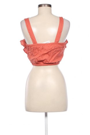 Γυναικείο αμάνικο μπλουζάκι Boohoo, Μέγεθος S, Χρώμα Πορτοκαλί, Τιμή 10,82 €