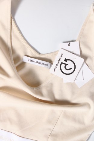 Női trikó Calvin Klein, Méret XS, Szín Bézs, Ár 19 662 Ft