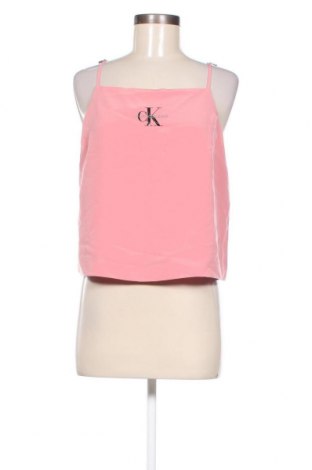 Γυναικείο αμάνικο μπλουζάκι Calvin Klein Jeans, Μέγεθος L, Χρώμα Ρόζ , Τιμή 19,18 €