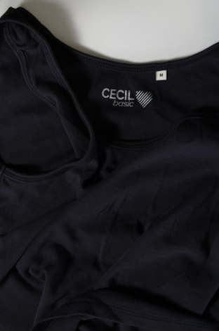 Γυναικείο αμάνικο μπλουζάκι Cecil, Μέγεθος M, Χρώμα Μπλέ, Τιμή 15,98 €