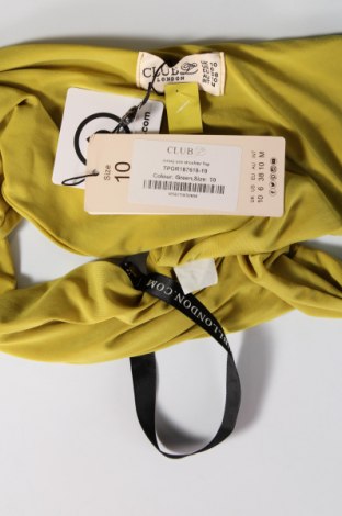 Γυναικείο αμάνικο μπλουζάκι Club L, Μέγεθος M, Χρώμα Πράσινο, Τιμή 21,57 €
