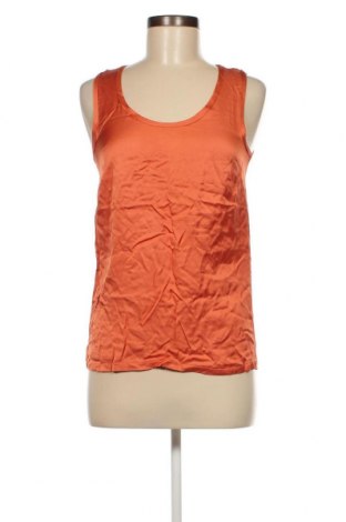 Γυναικείο αμάνικο μπλουζάκι Comma,, Μέγεθος XXS, Χρώμα Πορτοκαλί, Τιμή 12,78 €
