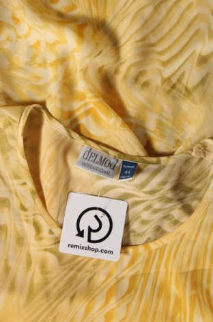 Γυναικείο αμάνικο μπλουζάκι Delmod, Μέγεθος XL, Χρώμα Κίτρινο, Τιμή 12,63 €