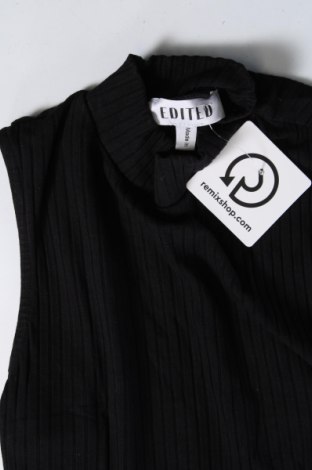 Γυναικείο αμάνικο μπλουζάκι Edited, Μέγεθος M, Χρώμα Μαύρο, Τιμή 2,88 €