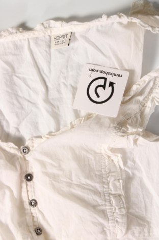 Damska koszulka na ramiączkach Esprit, Rozmiar M, Kolor Biały, Cena 31,46 zł