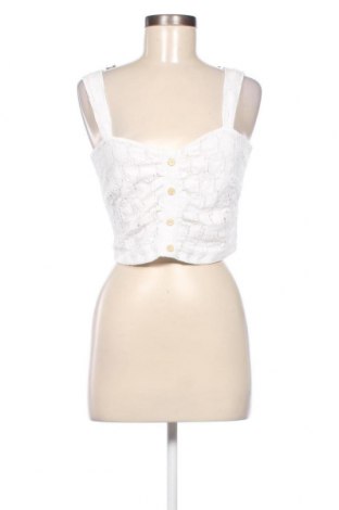 Γυναικείο αμάνικο μπλουζάκι Even&Odd, Μέγεθος L, Χρώμα Λευκό, Τιμή 4,00 €