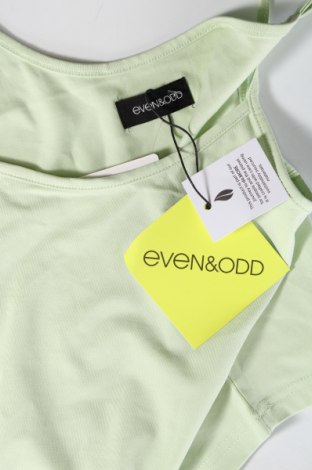 Γυναικείο αμάνικο μπλουζάκι Even&Odd, Μέγεθος M, Χρώμα Πράσινο, Τιμή 1,84 €