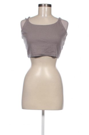 Γυναικείο αμάνικο μπλουζάκι Even&Odd, Μέγεθος XL, Χρώμα Γκρί, Τιμή 1,73 €