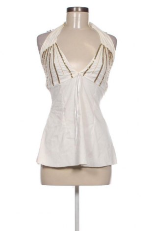 Γυναικείο αμάνικο μπλουζάκι Flavio Castellani, Μέγεθος S, Χρώμα Λευκό, Τιμή 7,87 €