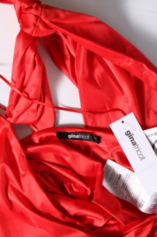 Γυναικείο αμάνικο μπλουζάκι Gina Tricot, Μέγεθος XL, Χρώμα Κόκκινο, Τιμή 2,72 €