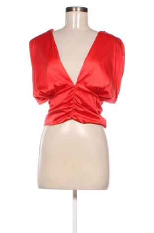 Γυναικείο αμάνικο μπλουζάκι Gina Tricot, Μέγεθος XL, Χρώμα Κόκκινο, Τιμή 3,68 €