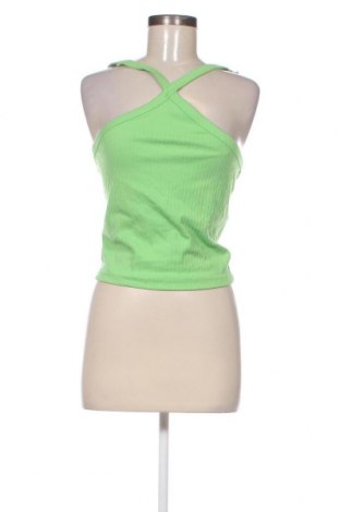 Γυναικείο αμάνικο μπλουζάκι Gina Tricot, Μέγεθος L, Χρώμα Πράσινο, Τιμή 15,98 €