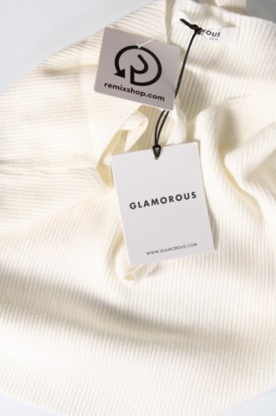 Tricou de damă Glamorous, Mărime L, Culoare Ecru, Preț 32,63 Lei
