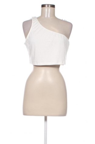 Γυναικείο αμάνικο μπλουζάκι Glamorous, Μέγεθος XL, Χρώμα Λευκό, Τιμή 2,40 €