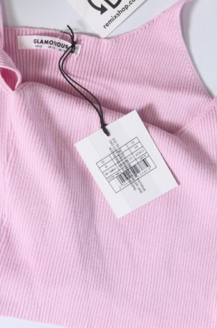 Tricou de damă Glamorous, Mărime L, Culoare Roz, Preț 36,71 Lei
